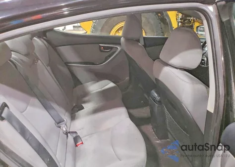 2013 Hyundai Elantra Gls z USA, uszkodzony, nr VIN KMHDH4AE4DU689398